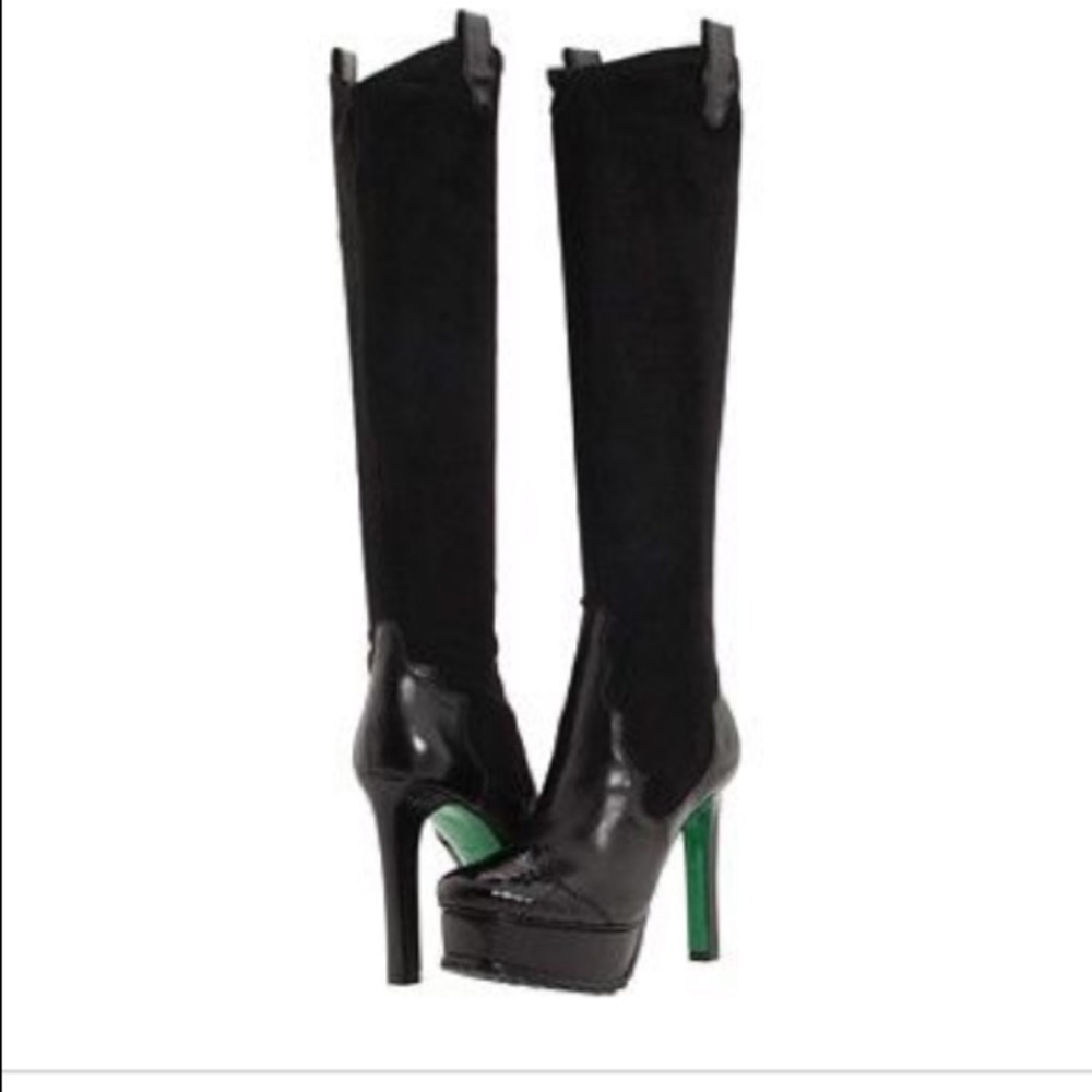 Donald  J Pliner Western style boot with Dust bag